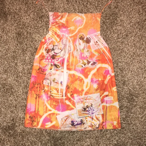 Disney Tie Die Dress - Picture 1 of 4